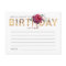 Share a Memory or Birthday Wish Burgundy and Blush