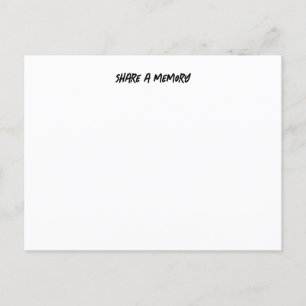 Share a memory postcard