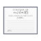 Share a Memory Simple Funeral Attendance Card