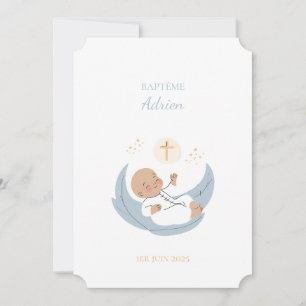Share Baptism Adrien Invitation