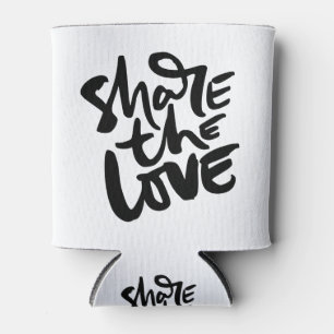 Share Love Art Quote Art Motivational Art Love Quo Can Cooler