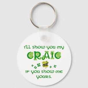 Share the Craic Key Ring