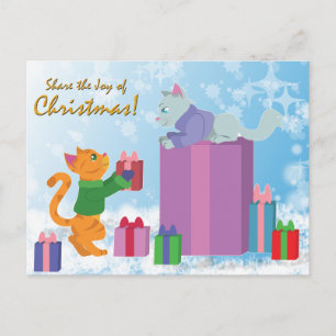 Share The Joy of Christmas! Holiday Postcard