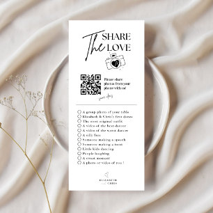 Share The Love Photo I Spy Wedding Game scavenge Menu