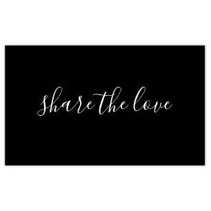 share the love referral program card