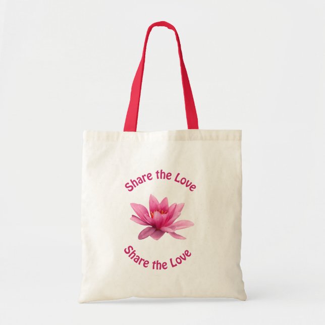 Share the Love Tote Bag (Front)