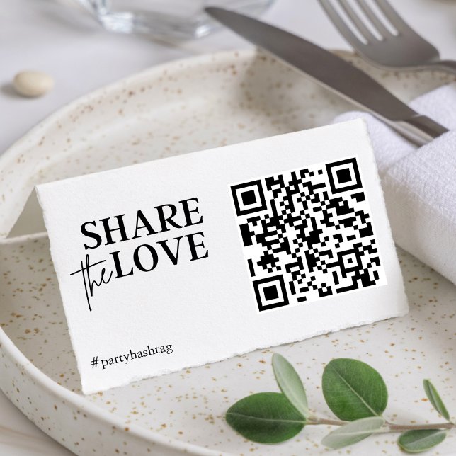 Share the Love Wedding Photos QR Code  (Creator Uploaded)