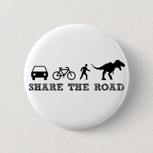 Share the Road 6 Cm Round Badge