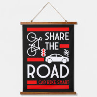 Share The Road Bicycle Road Safety