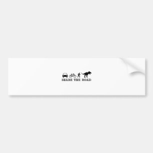 Share the Road Bumper Sticker