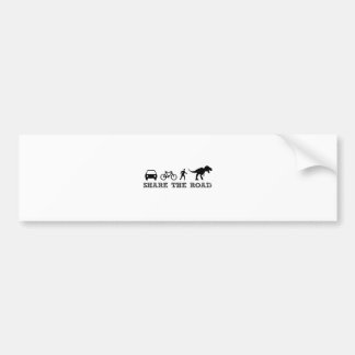Share the Road Bumper Sticker