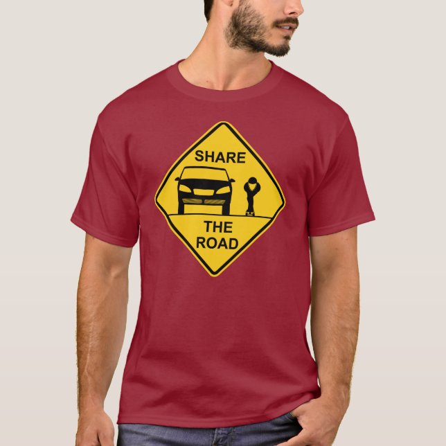 Share the road front T-Shirt (Front)