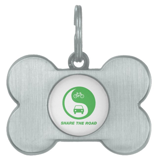 Share the Road Pet Tag (Front)