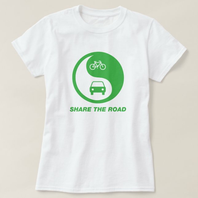 Share the Road T-Shirt (Design Front)