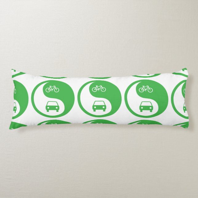 Share the Road Yin Yang Body Cushion (Front)