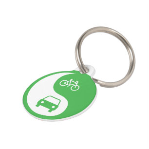 Share the Road Yin Yang Pet Tag