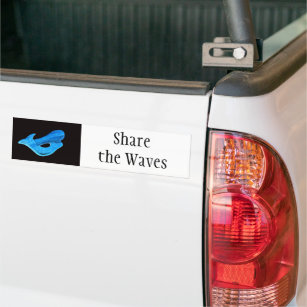 Share the Waves Thunder_Cove Bumper Sticker