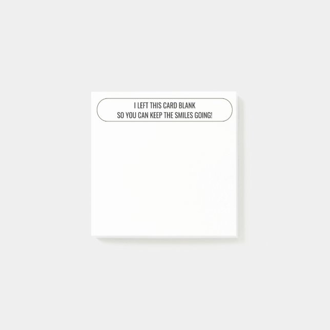 Share This Card Post-It Notes (Front)