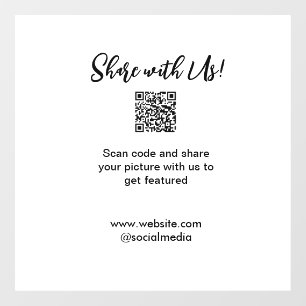 Share your picture scan QR code add website email