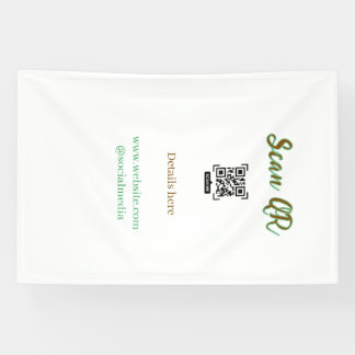 Share your picture scan QR code add website email  Banner