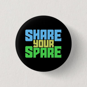 Share Your Spare a Living Kidney Donation 3 Cm Round Badge
