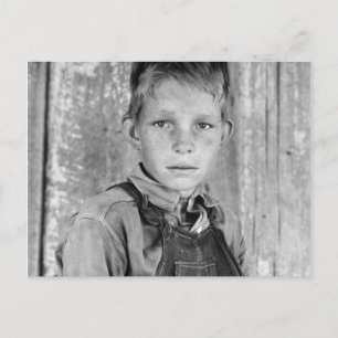 Sharecropper's Son - 1937 Postcard
