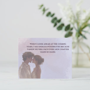 Shared Future & Growth Love Quote Postcard Build