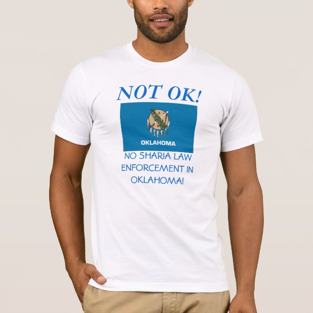 SHARIA NOT OK T-Shirt (Front)