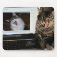 Sharing a laugh on video chat