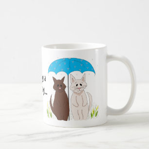 Sharing a rainy day... coffee mug