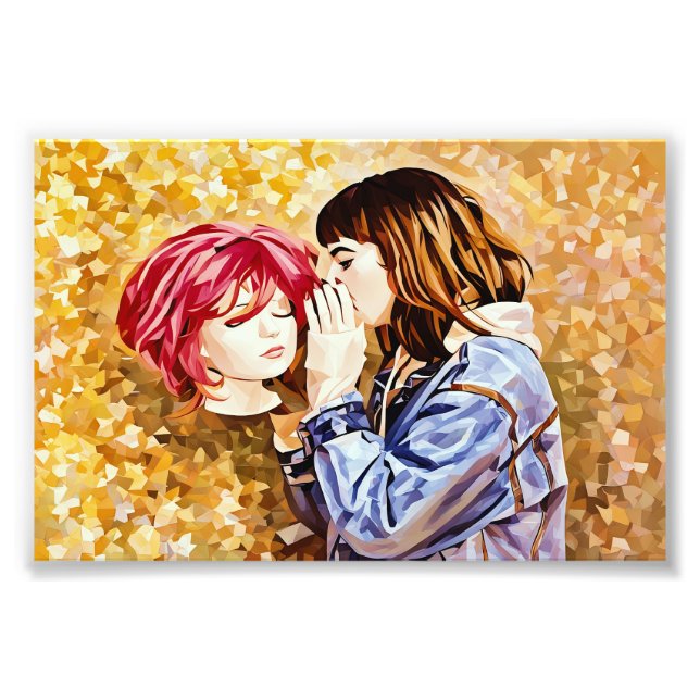 Sharing a Secret Photo Print (Front)