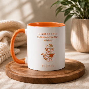 Sharing Joy Of Reading Rigourous Writing Teacher Mug