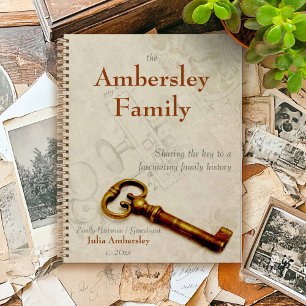Sharing Key Personalised Family History Notebook