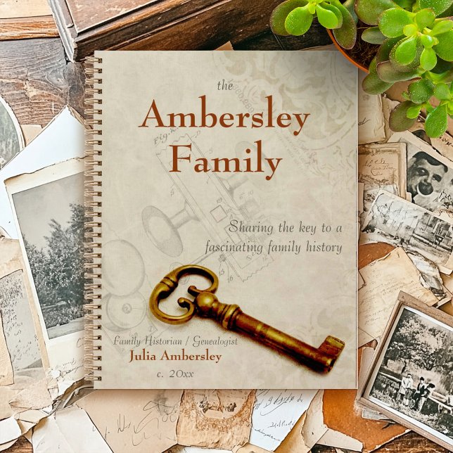 Sharing Key Personalised Family History Notebook (Creator Uploaded)