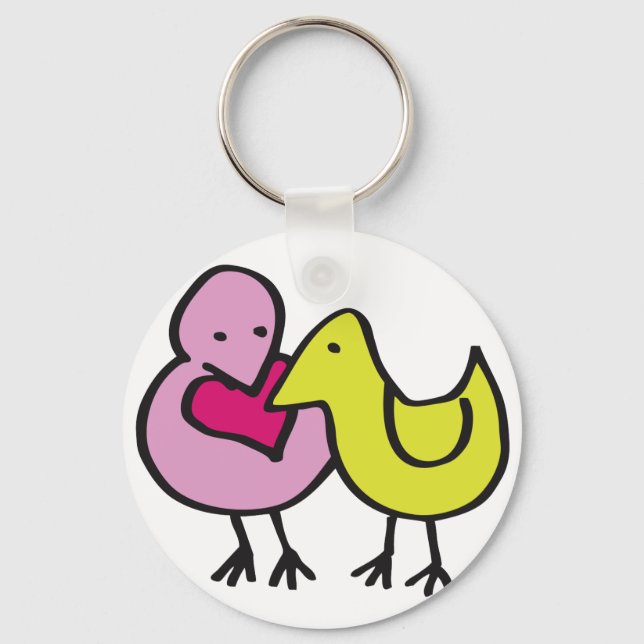 Sharing Love Together Key Ring (Front)