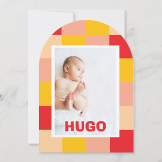Sharing the Birth Hugo Invitation