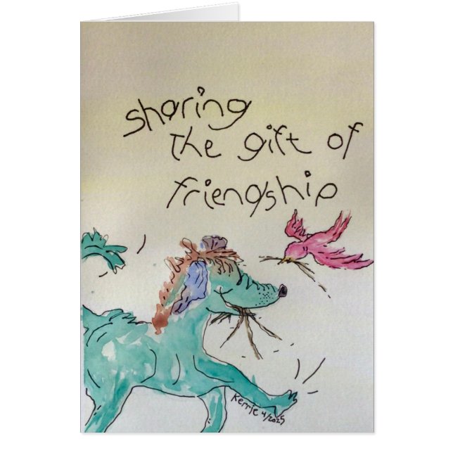 Sharing the Gift of Friendship (Front)