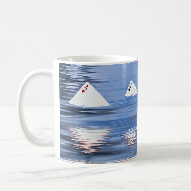 Shark Aces Coffee Mug (Left)