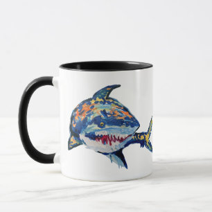 Shark "Art by Kids" Mug