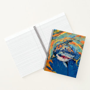 Shark "Art by Kids" Notebook