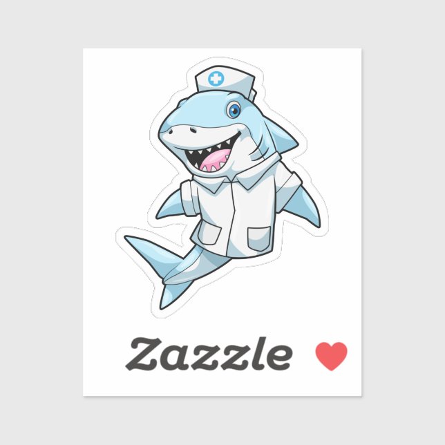 Shark as Nurse with Coat (Sheet)