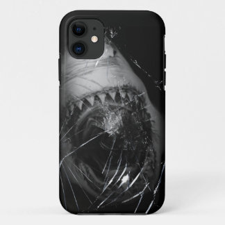 Shark Attack Great White Broken Glass Iphone 5 iPhone 11 Case