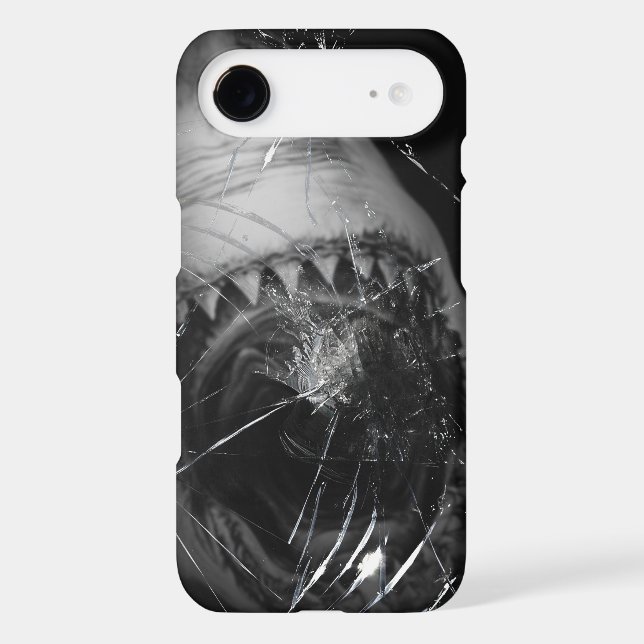 Shark Attack Iphone 4 thin cover (Back)