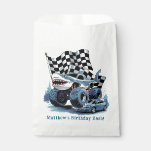 Shark Attack Monster Truck Birthday Bash Favour Bag