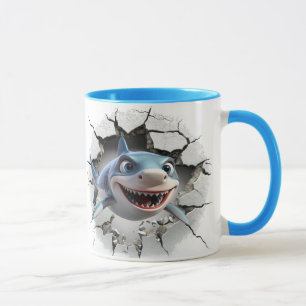 Shark attack  mug