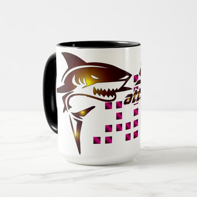 Shark attack Mug (Front Left)