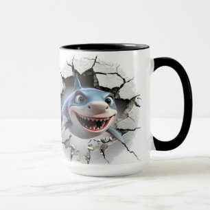 Shark attack  mug