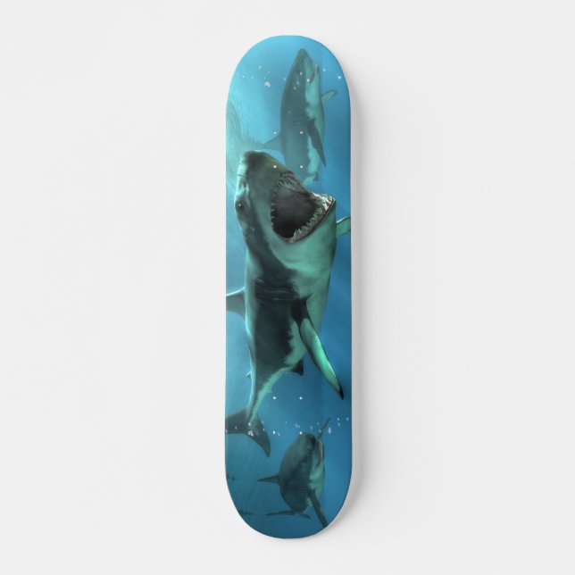 Shark Attack Skateboard (Front)
