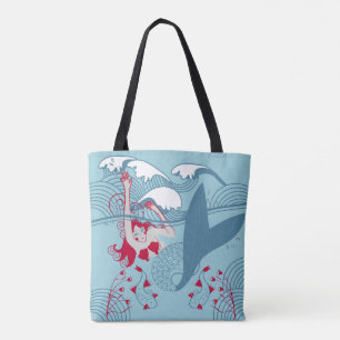 "Shark Attack" Tote Bag