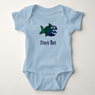 Shark Bait Baby Bodysuit